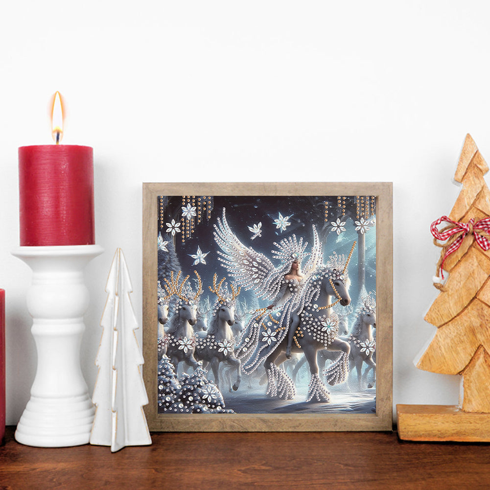 Angel Fairy - Special Shaped Drill Diamond Painting 30*30CM