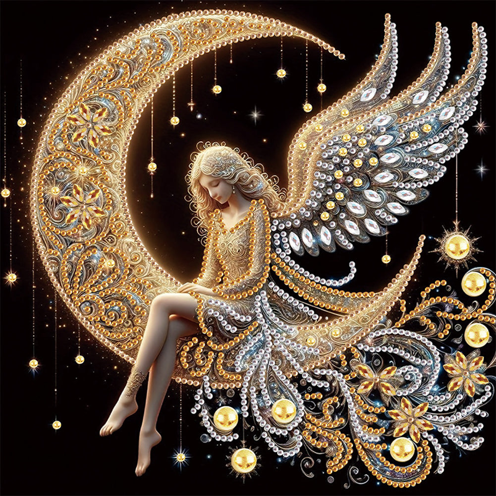 Angel Fairy - Special Shaped Drill Diamond Painting 30*30CM