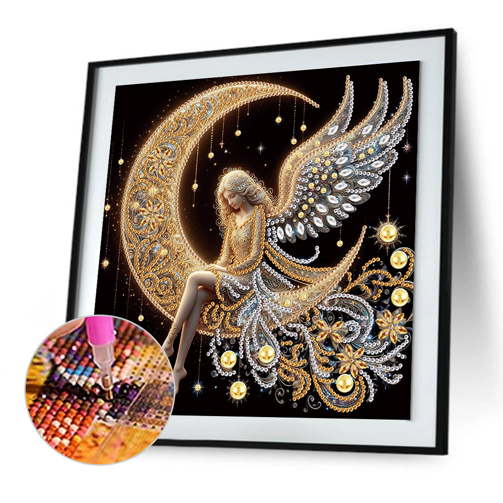 Angel Fairy - Special Shaped Drill Diamond Painting 30*30CM