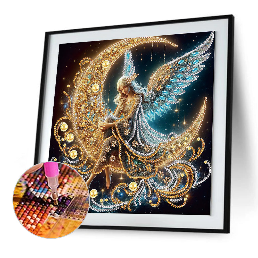 Angel Fairy - Special Shaped Drill Diamond Painting 30*30CM