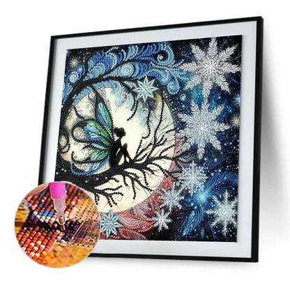 Angel Fairy - Special Shaped Drill Diamond Painting 30*30CM