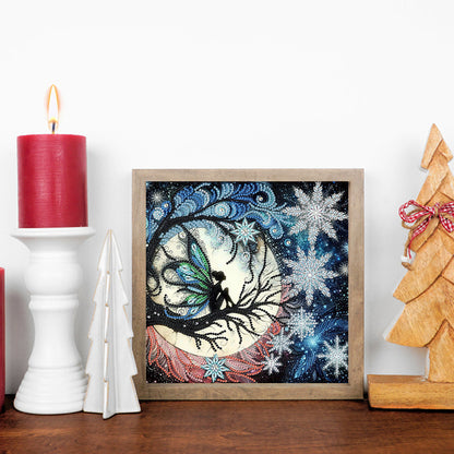 Angel Fairy - Special Shaped Drill Diamond Painting 30*30CM