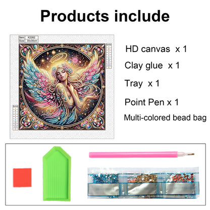 Angel Fairy - Special Shaped Drill Diamond Painting 30*30CM