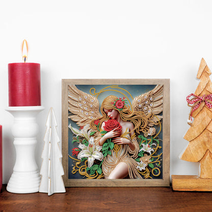 Angel Fairy - Special Shaped Drill Diamond Painting 30*30CM