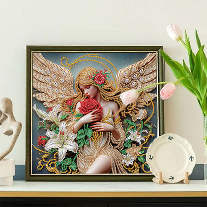 Angel Fairy - Special Shaped Drill Diamond Painting 30*30CM