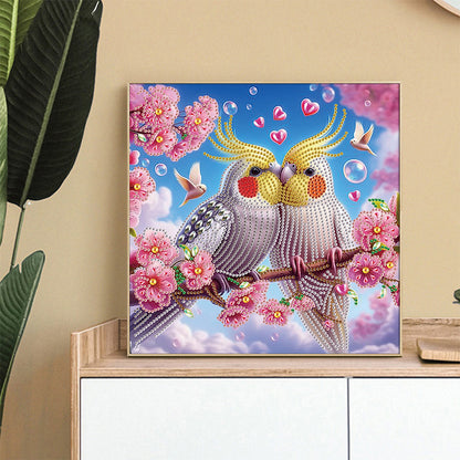 Yellow-Headed Parrot - Special Shaped Drill Diamond Painting 30*30CM