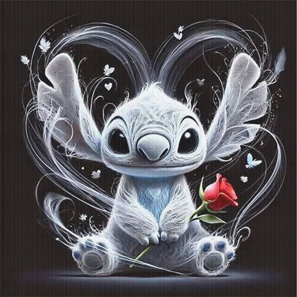 Rose Stitch - 11CT Stamped Cross Stitch 40*40CM