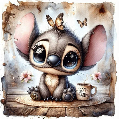 Cute Stitch - 11CT Stamped Cross Stitch 40*40CM