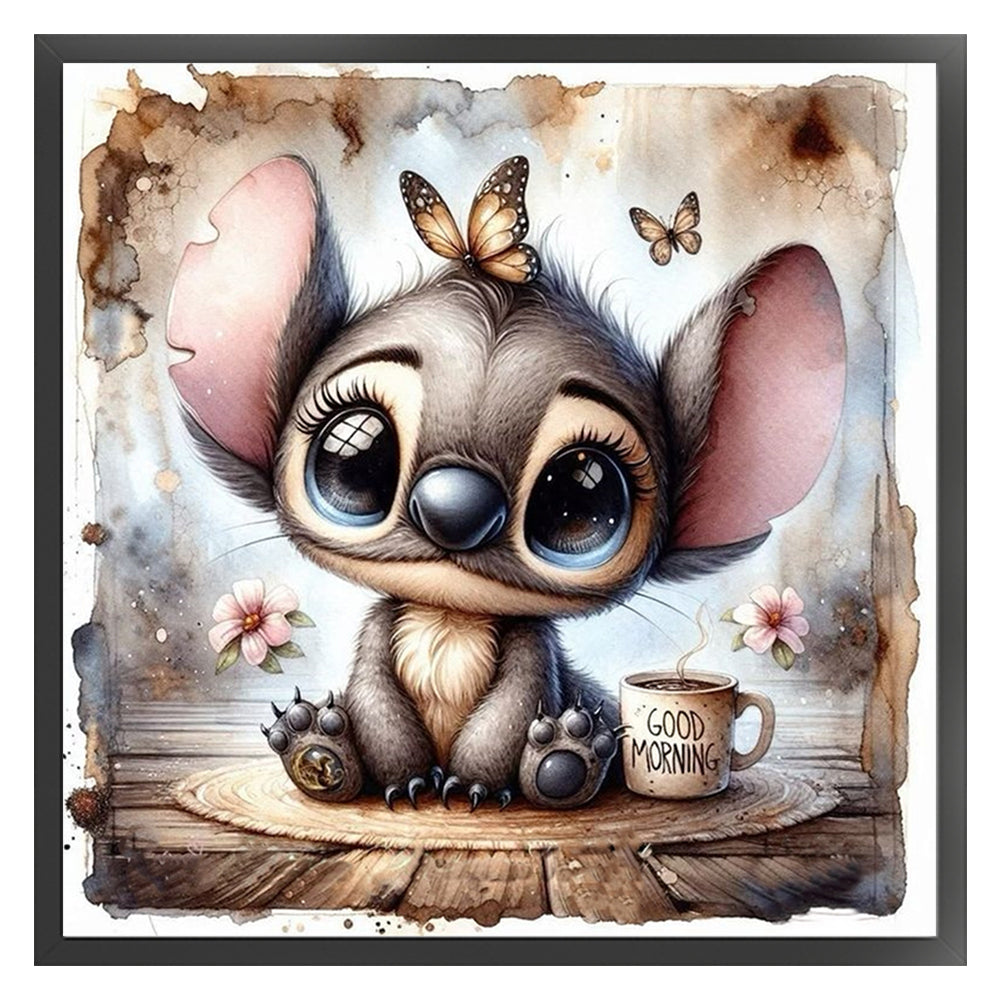 Cute Stitch - 11CT Stamped Cross Stitch 40*40CM