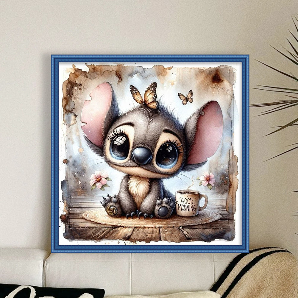 Cute Stitch - 11CT Stamped Cross Stitch 40*40CM
