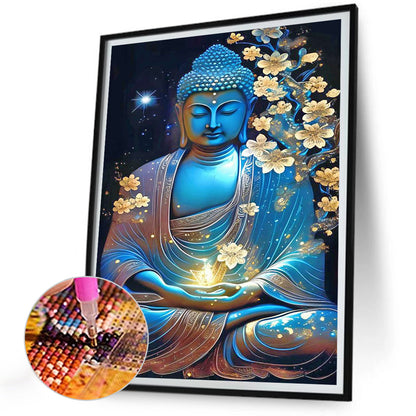 Buddha Statue - Full Round Drill Diamond Painting 30*40CM