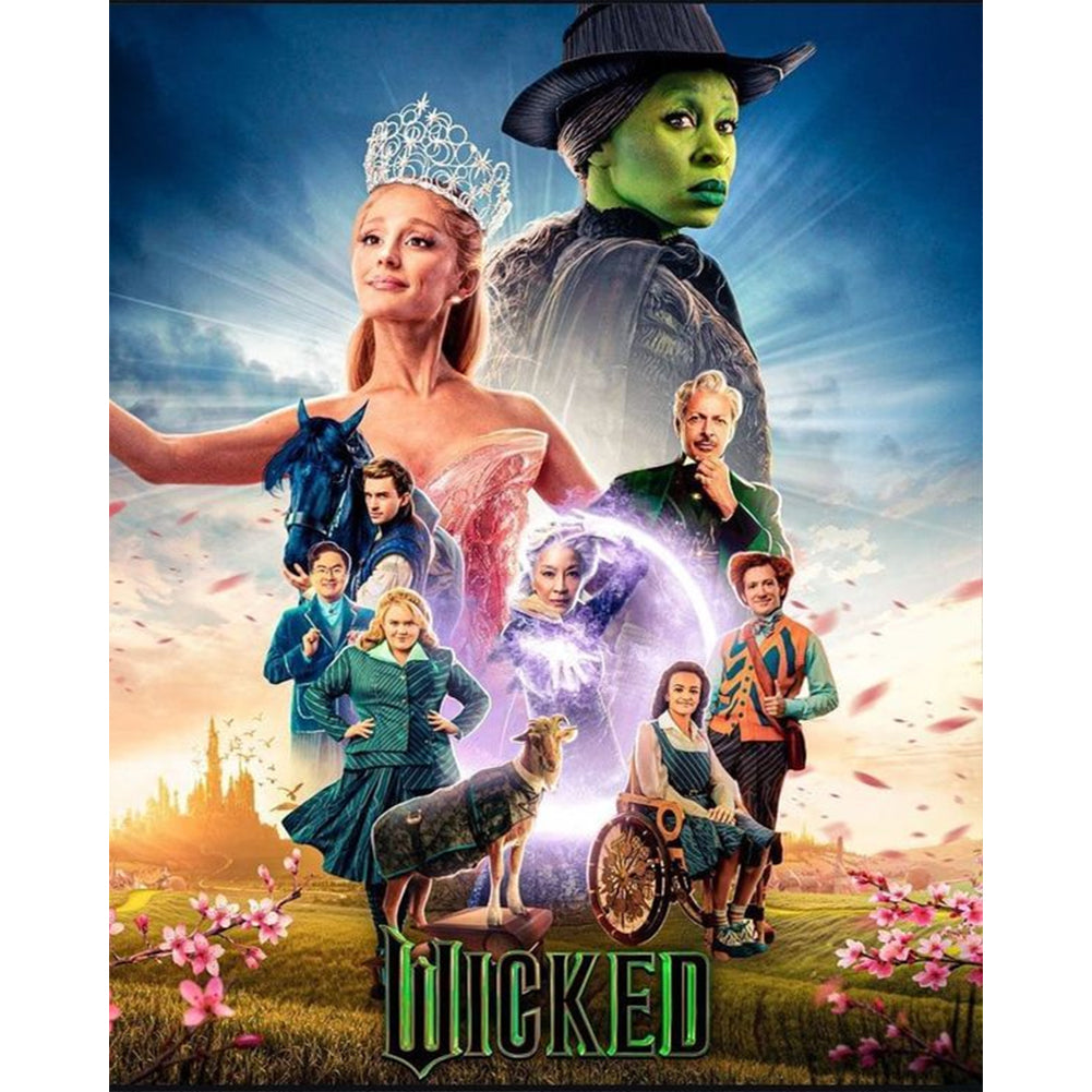 Wicked Witch - Full Round Drill Diamond Painting 40*50CM