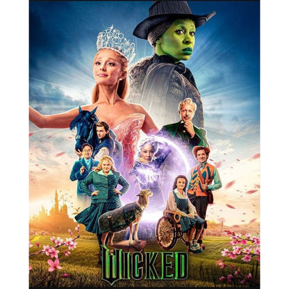 Wicked Witch - Full Round Drill Diamond Painting 40*50CM