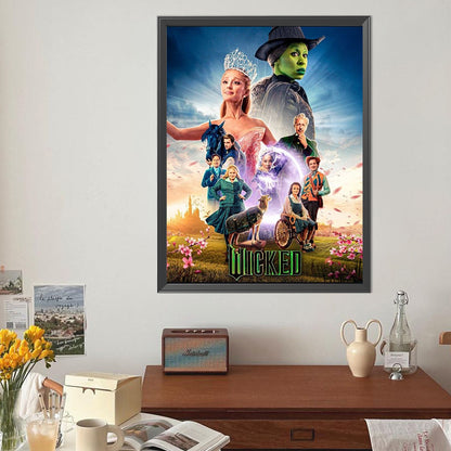 Wicked Witch - Full Round Drill Diamond Painting 40*50CM