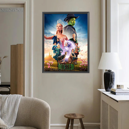 Wicked Witch - Full Round Drill Diamond Painting 40*50CM