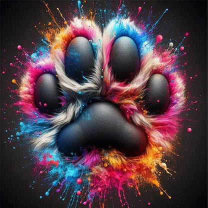 Paws - 11CT Stamped Cross Stitch 40X40CM