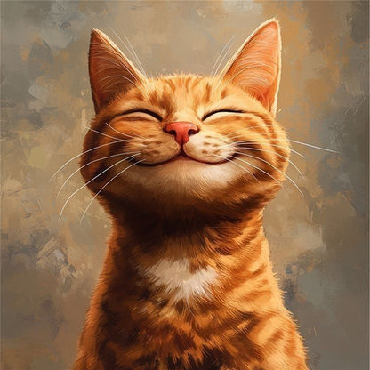 Kitten - Stamped Cross Stitch 20*20CM