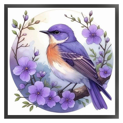 Bird - Stamped Cross Stitch 20*20CM
