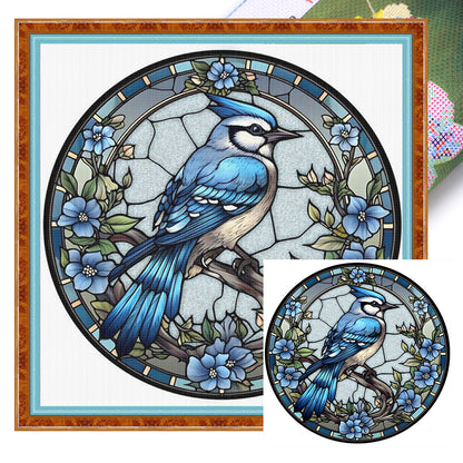 Bird - Stamped Cross Stitch 25*25CM