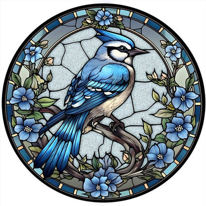 Bird - Stamped Cross Stitch 25*25CM