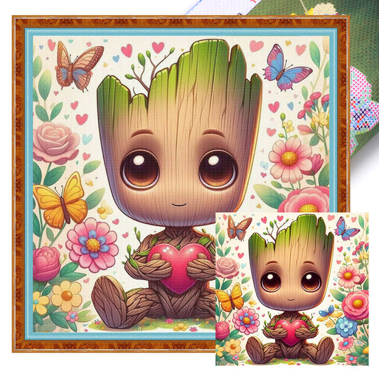 Tree Spirit - Stamped Cross Stitch 25*25CM