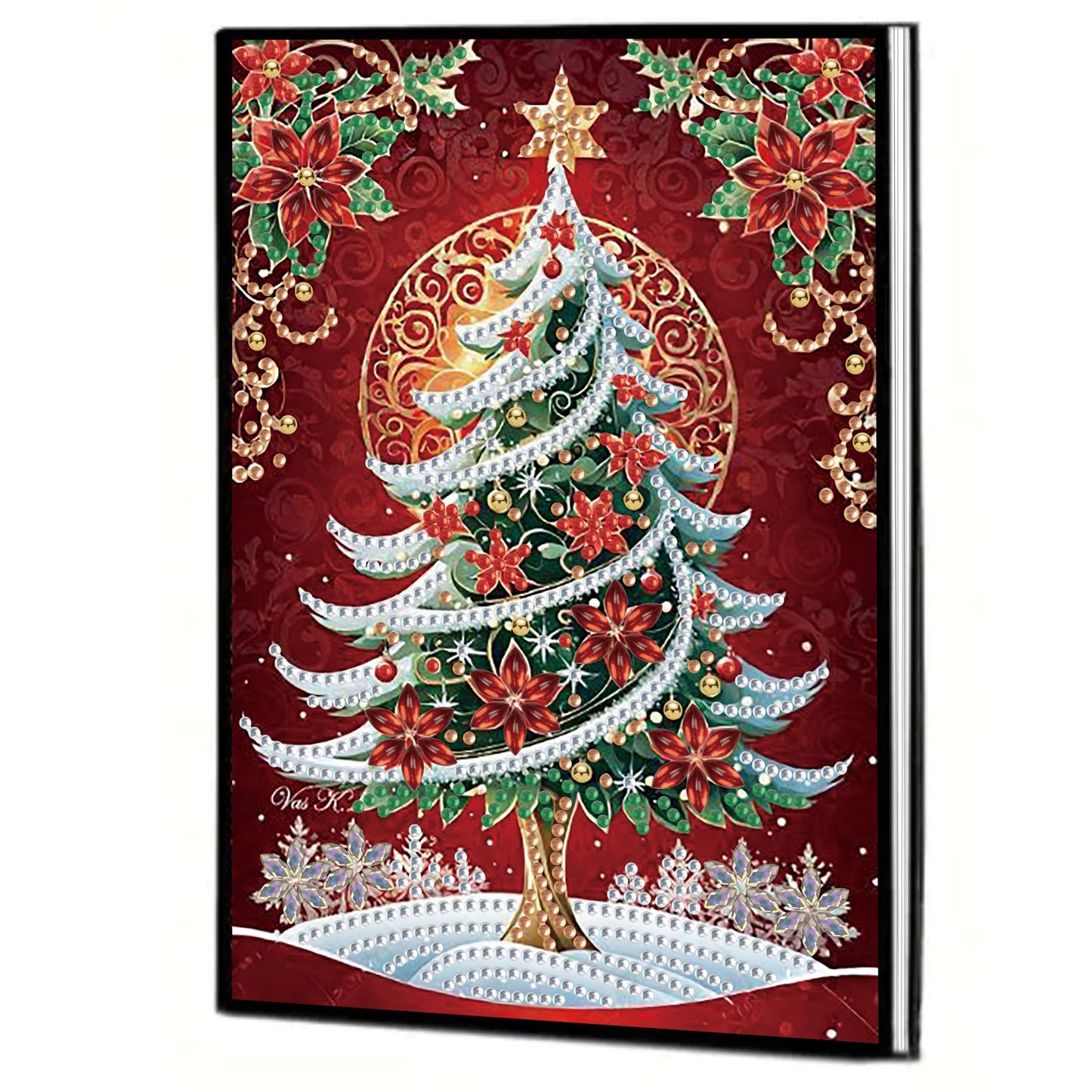 Special Shaped Xmas Diamond Painting Diary Book for Birthdays Or Christmas Gifts