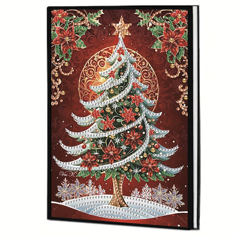 Special Shaped Xmas Diamond Painting Diary Book for Birthdays Or Christmas Gifts