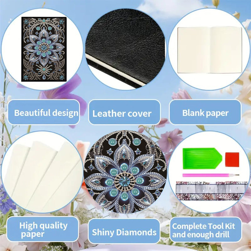 Special Shaped Xmas Diamond Painting Diary Book for Birthdays Or Christmas Gifts