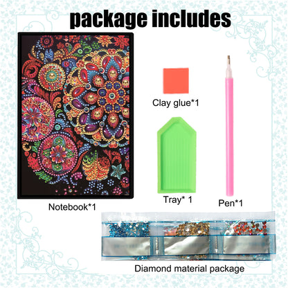 Special Shaped Xmas Diamond Painting Diary Book for Birthdays Or Christmas Gifts