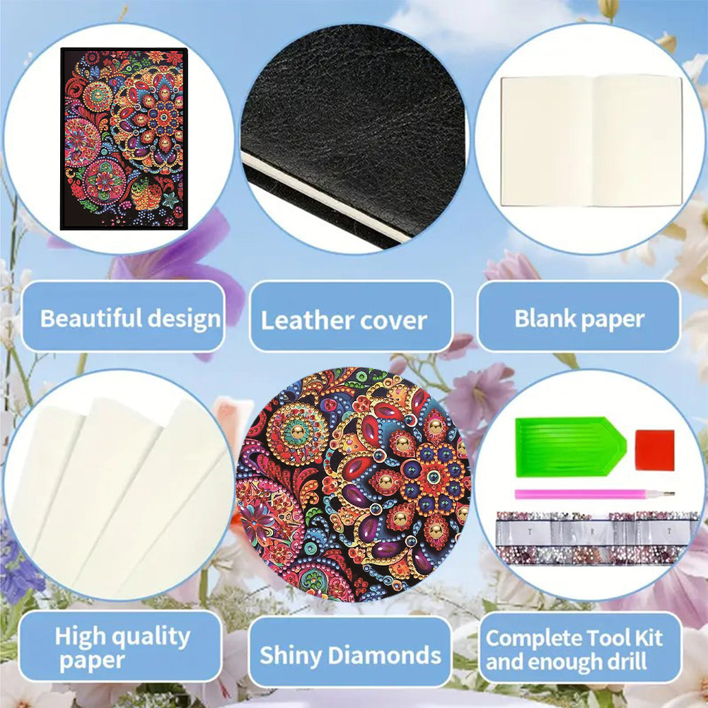 Special Shaped Xmas Diamond Painting Diary Book for Birthdays Or Christmas Gifts