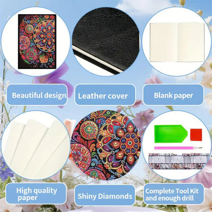 Special Shaped Xmas Diamond Painting Diary Book for Birthdays Or Christmas Gifts