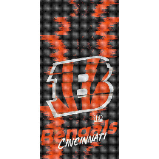 Cincinnati Bengals Team - Full Round Drill Diamond Painting 30*55CM