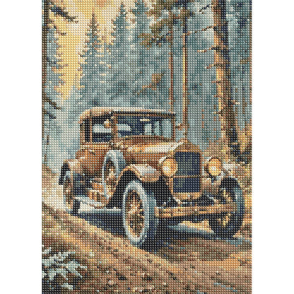 Forest Buggy - Full Round Drill Diamond Painting 30*40CM
