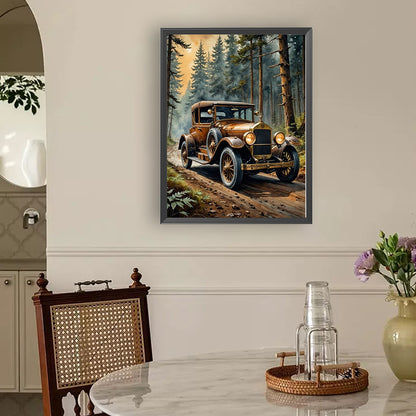 Forest Buggy - Full Round Drill Diamond Painting 30*40CM