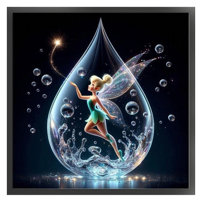 Water Drop Elf - 11CT Stamped Cross Stitch 45*45CM