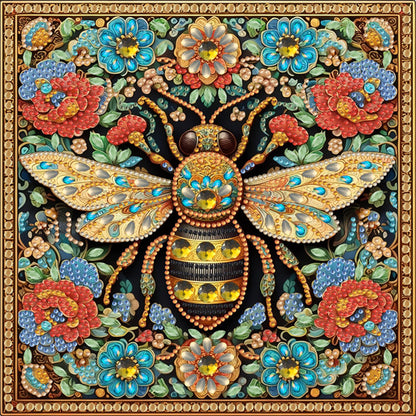 Bee - Special Shaped Drill Diamond Painting 30*30CM