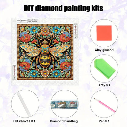 Bee - Special Shaped Drill Diamond Painting 30*30CM