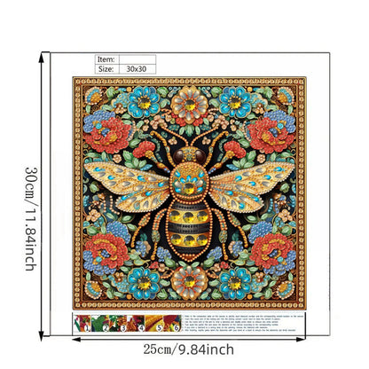 Bee - Special Shaped Drill Diamond Painting 30*30CM