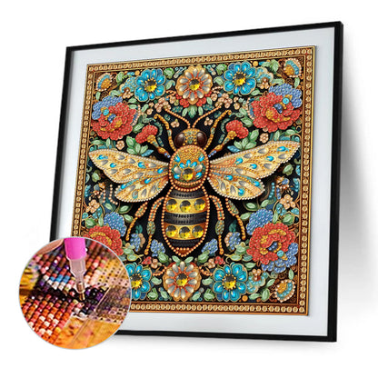 Bee - Special Shaped Drill Diamond Painting 30*30CM