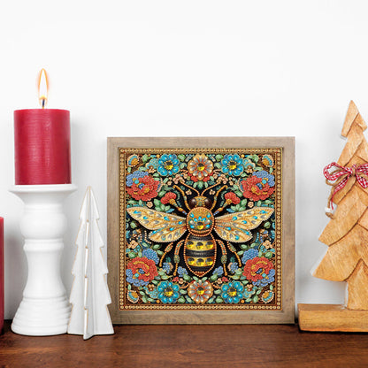 Bee - Special Shaped Drill Diamond Painting 30*30CM