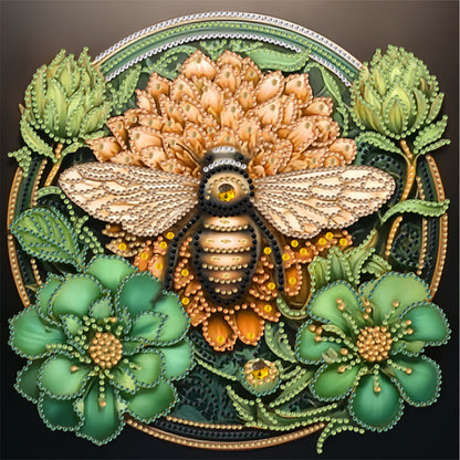 Bee - Special Shaped Drill Diamond Painting 30*30CM
