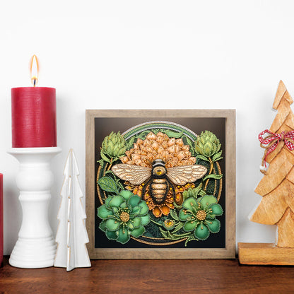 Bee - Special Shaped Drill Diamond Painting 30*30CM