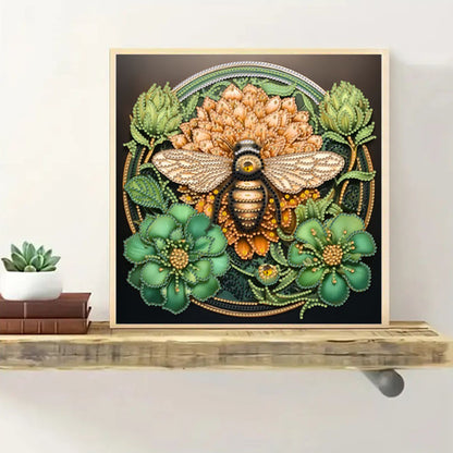 Bee - Special Shaped Drill Diamond Painting 30*30CM