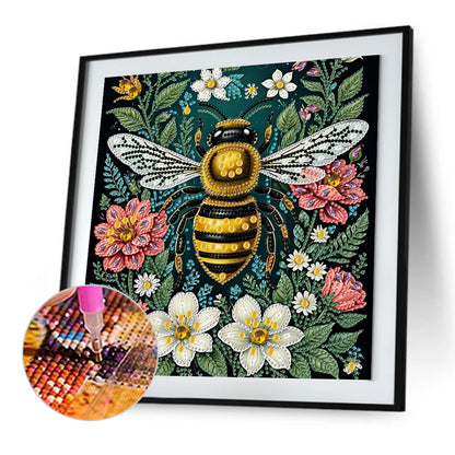 Bee - Special Shaped Drill Diamond Painting 30*30CM