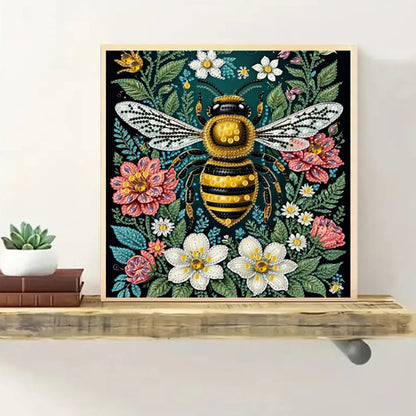 Bee - Special Shaped Drill Diamond Painting 30*30CM