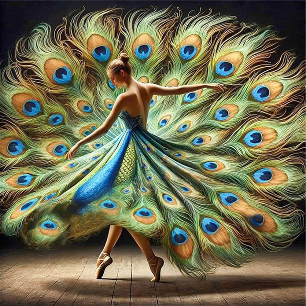 Girl - Full Square Drill Diamond Painting 40*40CM