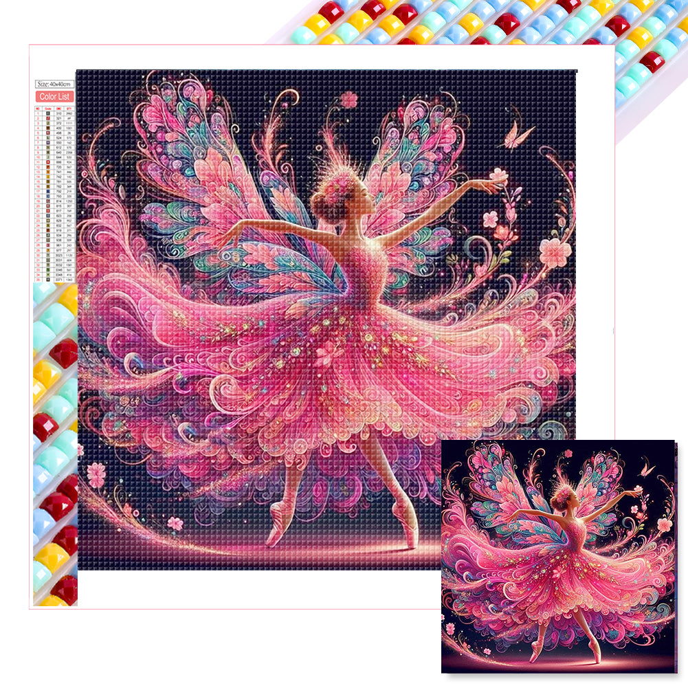 Girl - Full Square Drill Diamond Painting 40*40CM