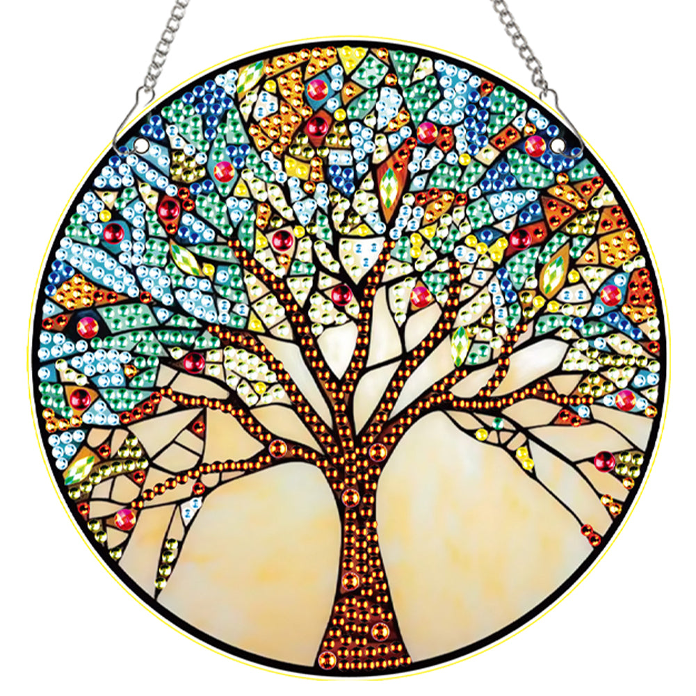 2pcs Animal Theme 2D Flat DIY Diamond Art Pendant Wall Decor for Home & Windows