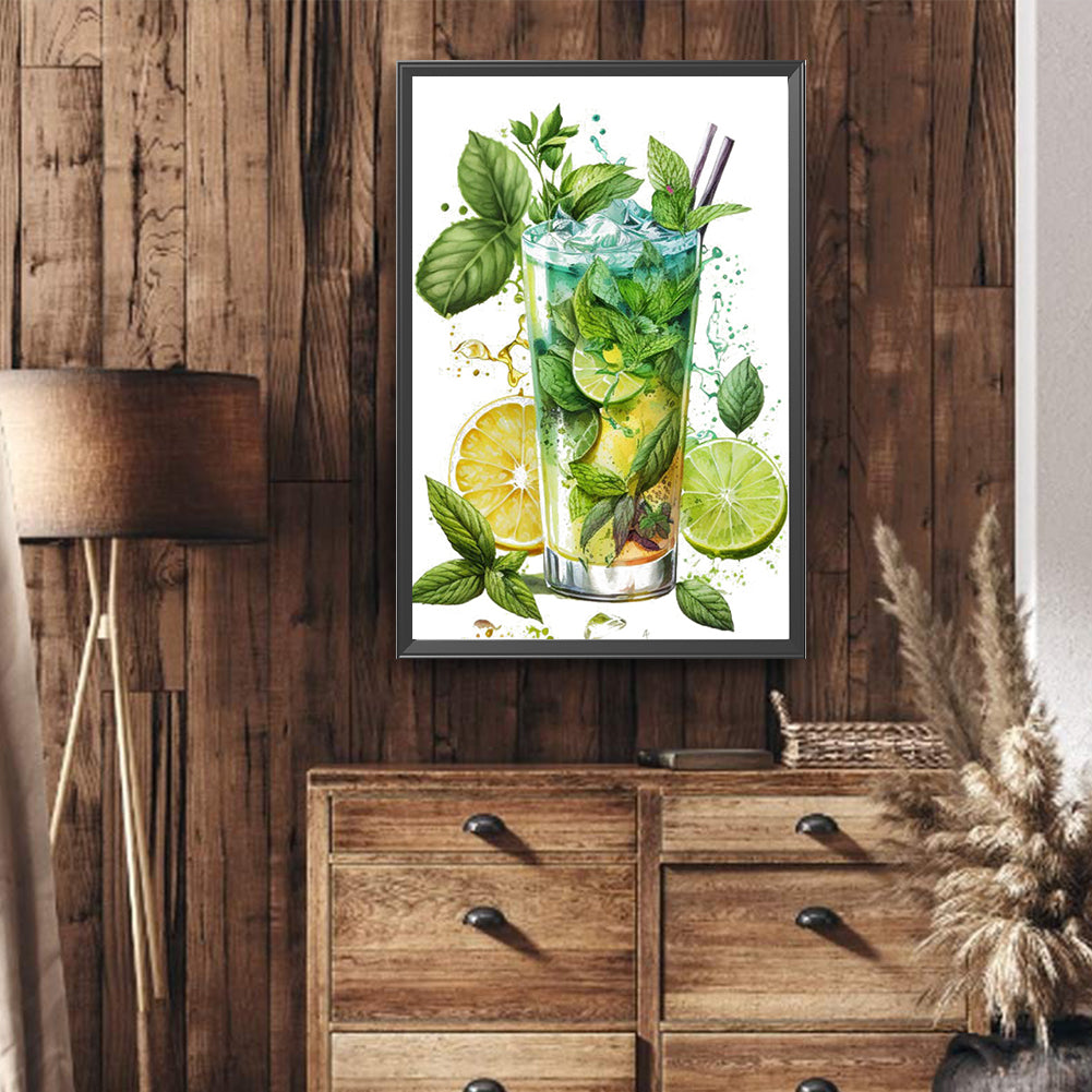 Lemonade - Full Round Drill Diamond Painting 40*60CM