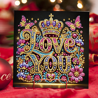 6PCS DIY Diamond Art Greeting Cards Xmas Designs for Festivals and Celebrations